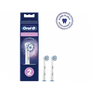 ORAL B EB 60 Sensitive Clean 2li Diş Fırçası Yedek Başlık Beyaz
