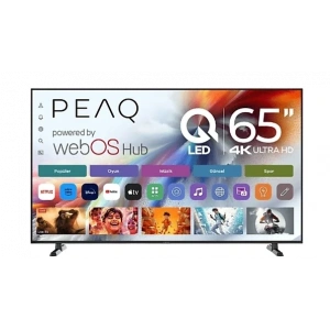 PEAQ 65Q90 65 inç 164 Ekran Dahili Uydu Alıcılı WebOS 4K UHD QLED TV