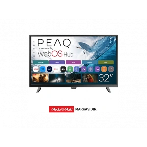 PEAQ PQ32DAL540 32 inç 80 Ekran Dahili Uydu Alıcılı Smart WebOS LED TV