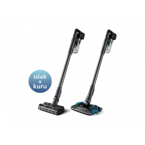 PHILIPS Aqua Plus 8000 Serisi XC8057/01 Islak Kuru Şarjlı Dikey Süpürge