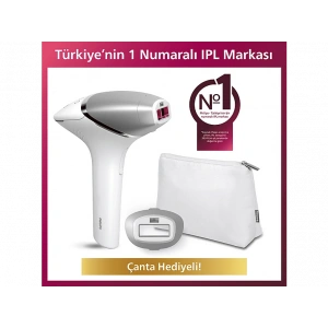PHILIPS BRI940/00 Lumea 8000 Series IPL Epilasyon Cihazı, Çanta Hediyeli, 1 Akıllı Başlık (Vücut)