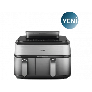 PHILIPS NA555/00 5000 Serisi Çift Hazneli Airfryer