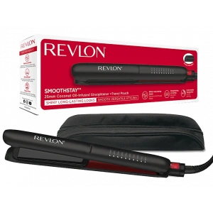 REVLON RVST2211PE Hindistan Cevizi Yağlı 25 mm Saç Düzleştirici Siyah