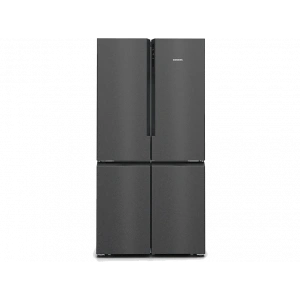 SIEMENS KF96NAXEA E Enerji Sınıfı 605 L Gardrop Tipi Buzdolabı No-Frost Buzdolabı Siyah Inox