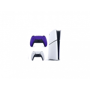 SONY 2 Kol Dualsense Mor + Playstation 5 Slim Dijital (İthalatçı Garantili ) Oyun Konsolu Beyaz