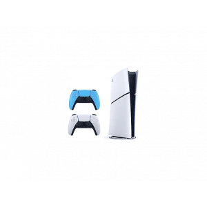 SONY 2. Mavi Dualsense + Playstation 5 Slim Digital 825 GB (İthalatçı Garantili) Oyun Konsolu Beyaz
