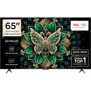 TCL 65C6K  65 inç 165 Ekran Uydu Alıcılı Smart Google 4K Premium QD-Mini LED TV