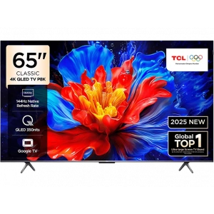 TCL 65P8K 65 inç 165 Ekran Uydu Alıcılı Smart 4K UHD QLED Google TV