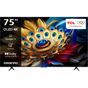 TCL 75C655PROGTV 75 inç  189 Ekran Dahili Uydu Alıcılı 4K UHD QLED TV
