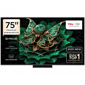 TCL 75C7K 75 inç 189 Ekran Uydu Alıcılı Smart Google 4K Premium QD-Mini LED TV