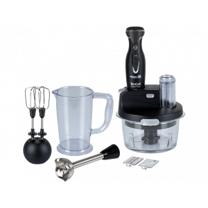 TEFAL Powelix Activflow Expert 1500 W Siyah Cam Hazneli Blender Seti Siyah