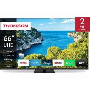 THOMSON 55UG5C14 55 139 Ekran Uydu Alıcılı Ultra HD 4K Google Smart LED TV