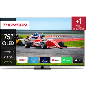 THOMSON 75QG7C14 75 inç 190 Ekran Uydu Alıcılı Google Smart Ultra HD 4K QLED Pro TV