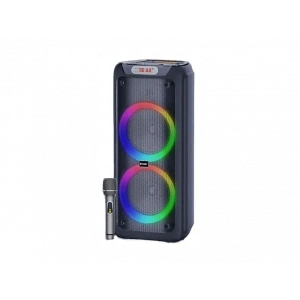 TORIMA BTS-2175 Bluetooth 5.3  – 2x5W Çift Hoparlör, FM , AUX, TF, USB, 1200mAh Pil Kablosuz Hoparlör Siyah