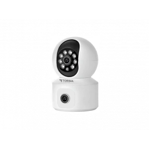 TORIMA CMR-10 360° Full HD Çift Lens 1080p Smart IP Kamera Beyaz