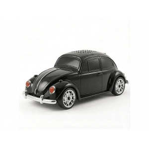 TORIMA D-49 Araba Voswos Retro Tasarım USB/TF/FM Speaker Bluetooth Hoparlör Siyah