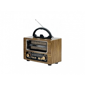 TORIMA Ns-02 Nostajik Radyo Bluetooth Hoparlör Altın