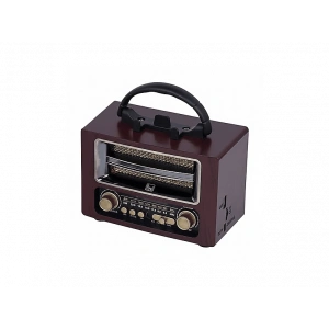 TORIMA Ns-02 Nostajik Radyo Bluetooth Hoparlör Kahverengi