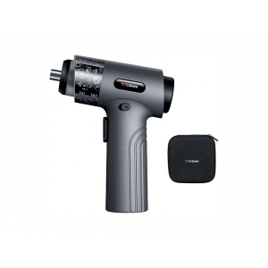 TORIMA TTS-01 Gri 30 Parça Led Işıklı Mıknatıslı Type-C Sarjlı Tornavida Seti