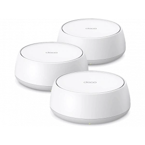 TP-LINK Deco BE25 (3-Pack) | Wi-Fi 7 Mesh | BE3600 Mbps | Fiber Destekli | Çift Bant | AI-Roaming | 2.5 Gbps | 200 Cihaz | WPA3 | VPN | Mobil Kurulum