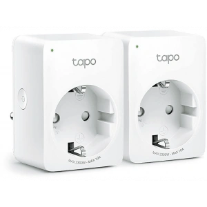TP-LINK Tapo P100 (2-pack) | Akıllı Mini Wi-Fi Priz | Uzaktan Kontrol | Alexa/Google | Cihaz Paylaşımı | Zamanlama | Kolay Kurulum | Hub Gerektirmez