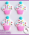 Cupcake Silikon Figür -Toka Malzemesi