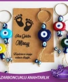 Bebek Şekeri Nazar Boncuğu Anahtarlık - BB008