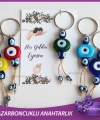 Bebek Şekeri Nazar Boncuğu Anahtarlık - BB024