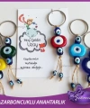 Bebek Şekeri Nazar Boncuğu Anahtarlık - BB025