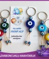 Bebek Şekeri Nazar Boncuğu Anahtarlık - BB037