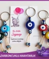 Bebek Şekeri Nazar Boncuğu Anahtarlık - BB066