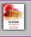 23 Nisan Çocuk Bayramı Temalı Bileklik Kartı - ÇB08