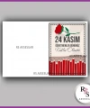 24 Kasım Öğretmenler Günü Hediyelik İsim Kartı - ÖG08