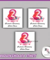 48 Adet - 8 Mart Kadınlar Günü Çikolata İsim Etiketi - Sticker - CE63
