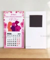 Magnetli Mini Takvim - 8 Mart Kadınlar Günü Hediyelik - KH615