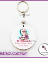 8 Mart Kadınlar Günü Hediyelik Anahtarlık -KH31