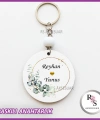 Baskılı Nikah - Kına Hediyelik Anahtarlık -uv103