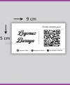 Logo ve Karekod Baskılı Kart - Kartvizit