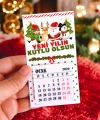 Magnetli Mini Takvim - Yılbaşı Hediyesi- YY6265