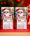 Magnetli Mini Takvim - Yılbaşı Hediyesi- YY6266