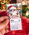 Magnetli Mini Takvim - Yılbaşı Hediyesi- YY6266