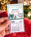Magnetli Mini Takvim - Yılbaşı Hediyesi- YY6267