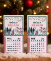 Magnetli Mini Takvim - Yılbaşı Hediyesi- YY6267
