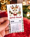 Magnetli Mini Takvim - Yılbaşı Hediyesi- YY6271