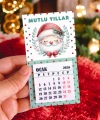 Magnetli Mini Takvim - Yılbaşı Hediyesi- YY6272