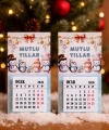 Magnetli Mini Takvim - Yılbaşı Hediyesi- YY6269