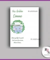 Nazar Boncuklu Anahtarlık Kız Bebek İsim Kartı - NA50