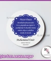 Nazar Duası Baskılı Magnet Sünnet Hediyelik -uv103