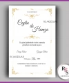 Nikah - Düğün - Nişan Davetiye Kartı -DK12