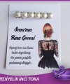 Nikah Şekeri | Kına | Nişan | Söz Hediyeliği incili toka - NS020